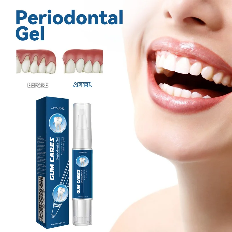 

Gum Care Gel - Deep Clean Tooth Stains & Tartar - Soothe Gum Swelling - Gingival Protection & Teeth Cleaning Gel