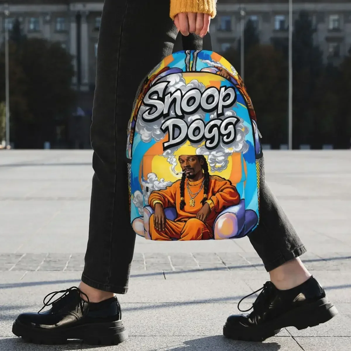 Snoop Dogg Doggy Style Music Backpack Hot Sale DaypackBoys Girls