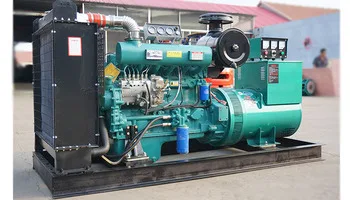 Portable 150Kw Diesel Generator Set Open Frame Silent 50Hz Frequency Engine 1500RPM Brushless Three-Phase