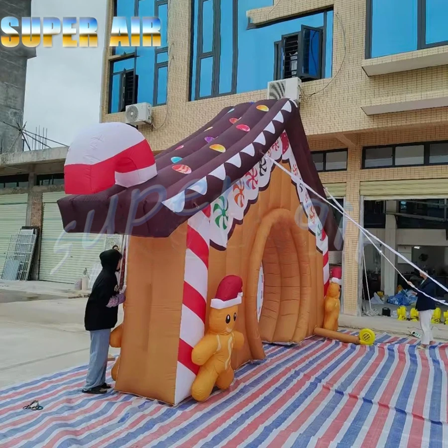 中国製カスタムデザインの膨張式クリスマスフェスティバル装飾、膨張式クリスマスウォール