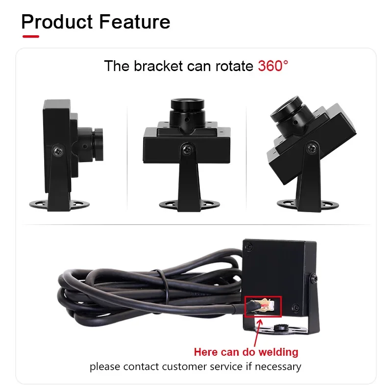 In stock 3200 F22 1080P USB Camera 1.44mm 180 Fisheye Lens 2MP CMOS UVC Plug Play Vandal-Proof MJPG/YUY2 for Windows/Mac/Linux/A