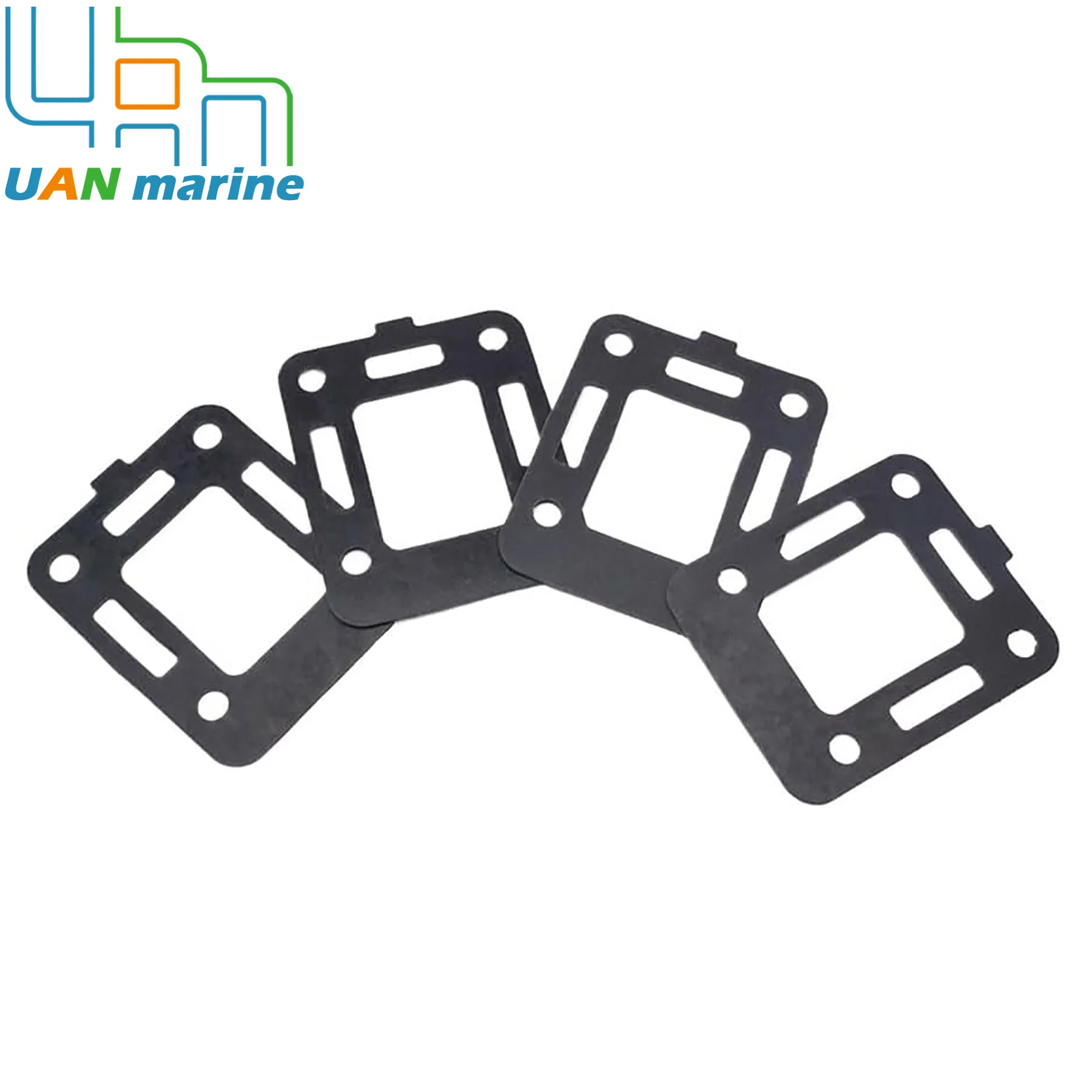 4 Pcs Sierra 18-2833 Compatible with Mercruiser 2.5 3.0 L 120 140 165 470 Sterndrive Motors Exhaust Elbow Riser Gasket 27-997772