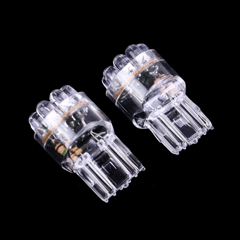 2Pcs/pack DC 12V T20 7443 7440 9LED Car Brake Light Bulb Auto Stop Turn Signal Light Lamp Auto Car Signal Light Lamp LED Bulbs