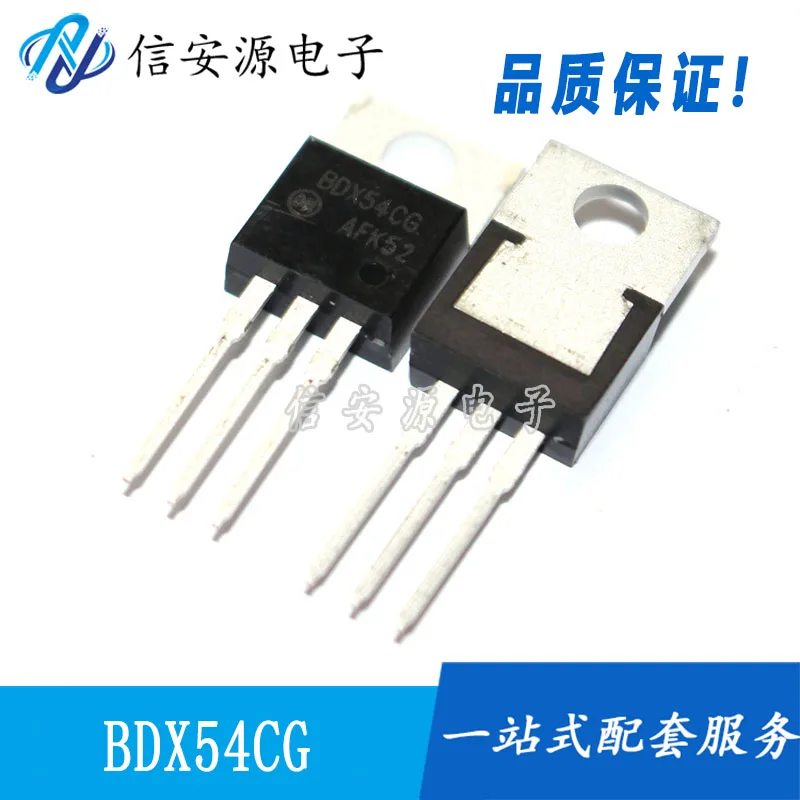 

10pcs 100% orginal new BDX54CG medium power complementary silicon transistor TO-220 100V8A