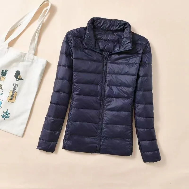 Duck Down Jacket Women Ultra Light Down Jacket All Season Feather Jacket Lady Overcoat Windbreaker Coats Female Portable Outwear
