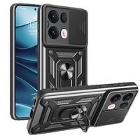 Slide Camera Funda for OPPO Reno 13 Pro Reno13 5G Armor Ring Stand Protection Cover for Reno 13 Reno13Pro Shockproof Capa