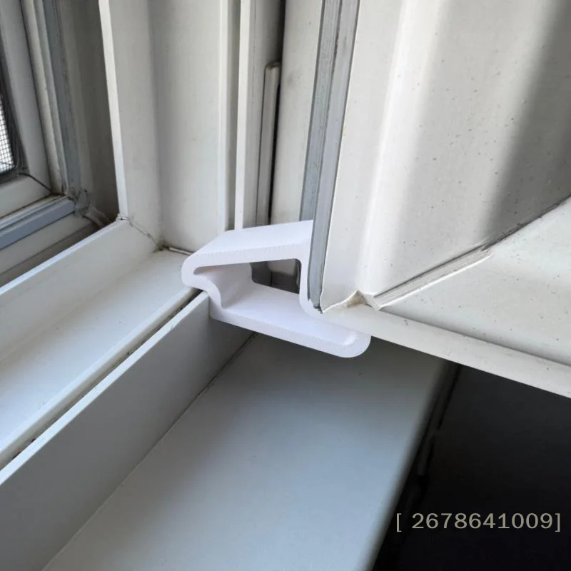 ⚑1Pcs Heavy Duty Door Stopper Non-Slip Balcony Window Door Wedge Easy Install For Home Office Bathroom Kitchen Track Lock