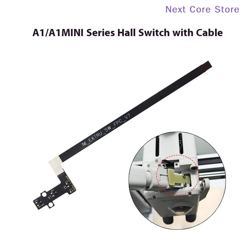 [NC]For Bambu Lab A1/A1mini 3D Printer Extruder Filament Sensor Hall Switch Board Flexible Cable Accessories[NC]