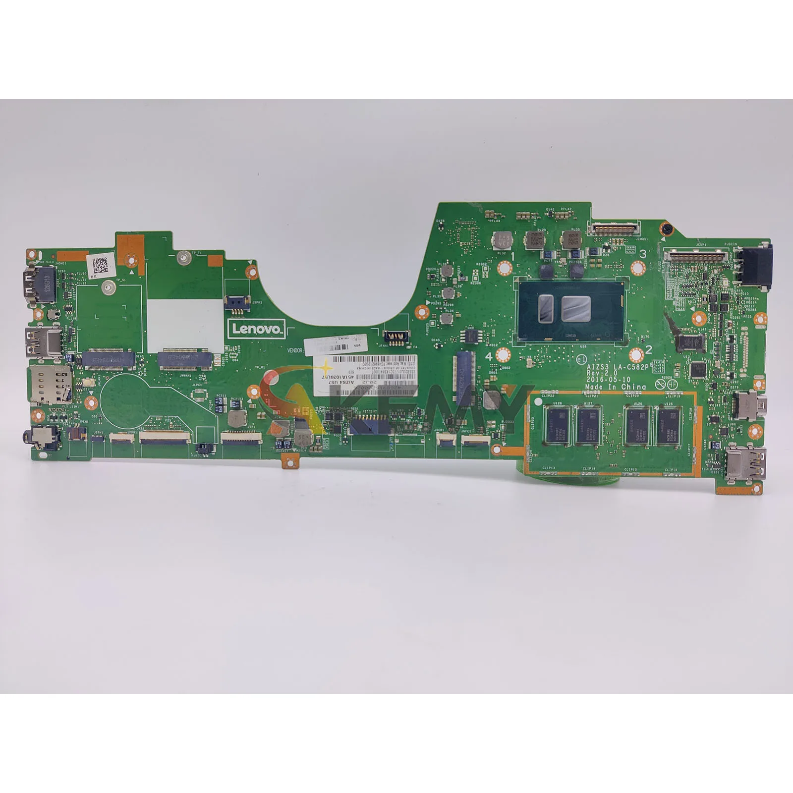 Para Lenovo ThinkPad Yoga 260 LA-C582P placa base para ordenador portátil con i5 i7 6. a generación 8GB RAM 100% probado OK