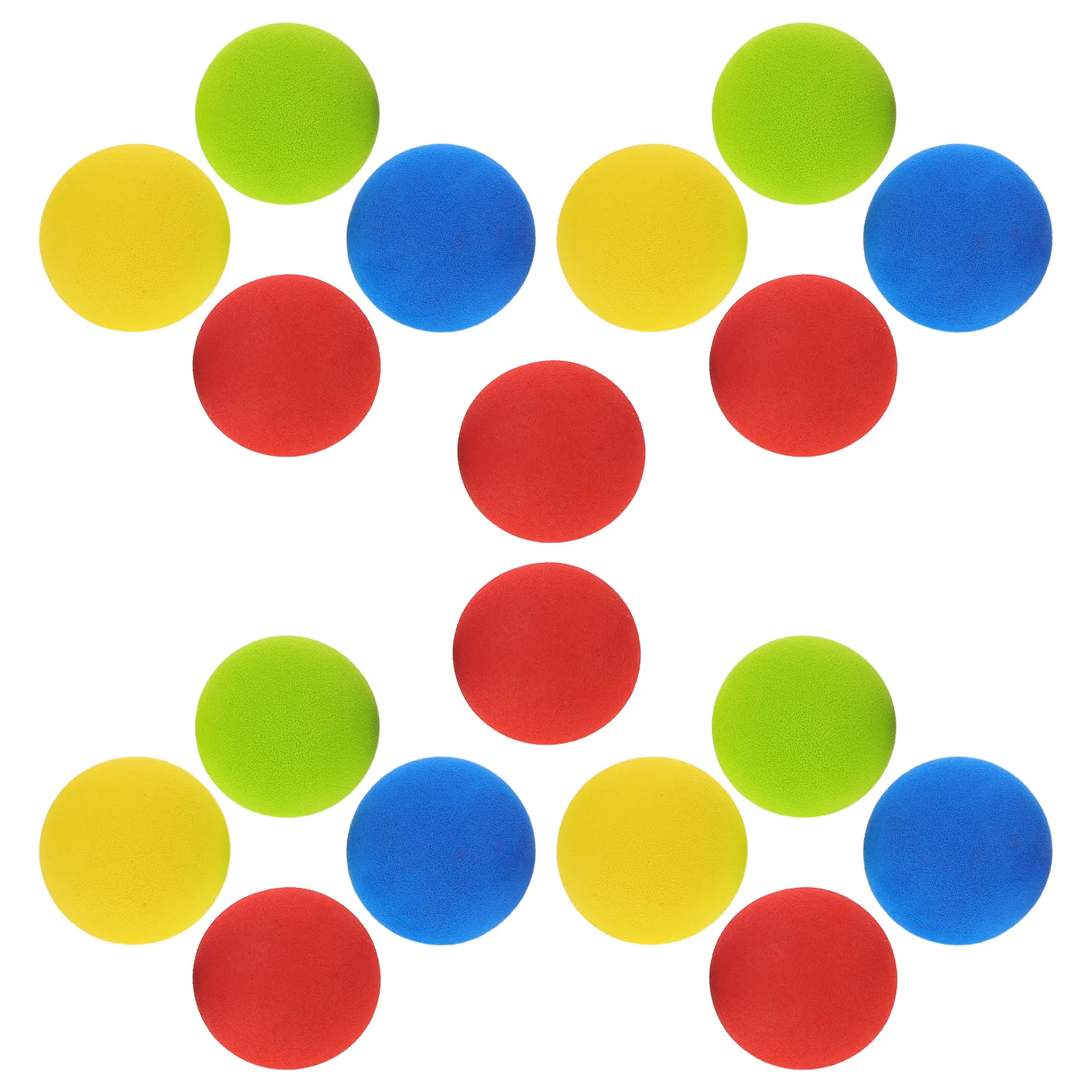 

18pcs Mini Golf Balls: Soft Eva Lightweight Practice Balls For Indoor Garden Backyard Park Training Golf Accessories Sports