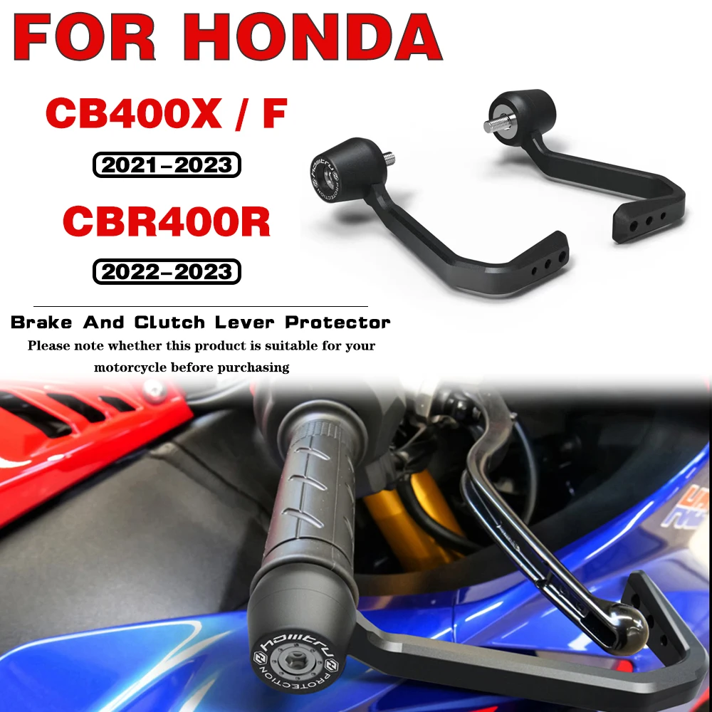 Motorcycle accessories Brake Clutch Lever Protector Kit For HONDA CB400X CB400F 2021 2022 2023 CBR400R 2022 2023