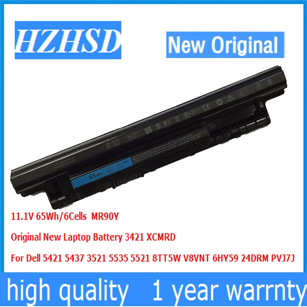 11.1V 65Wh/6Cells MR90Y Original Laptop Battery 3421 XCMRD For Dell 5421 5437 3521 5535 5521 8TT5W V8VNT 6HY59 24DRM PVJ7J