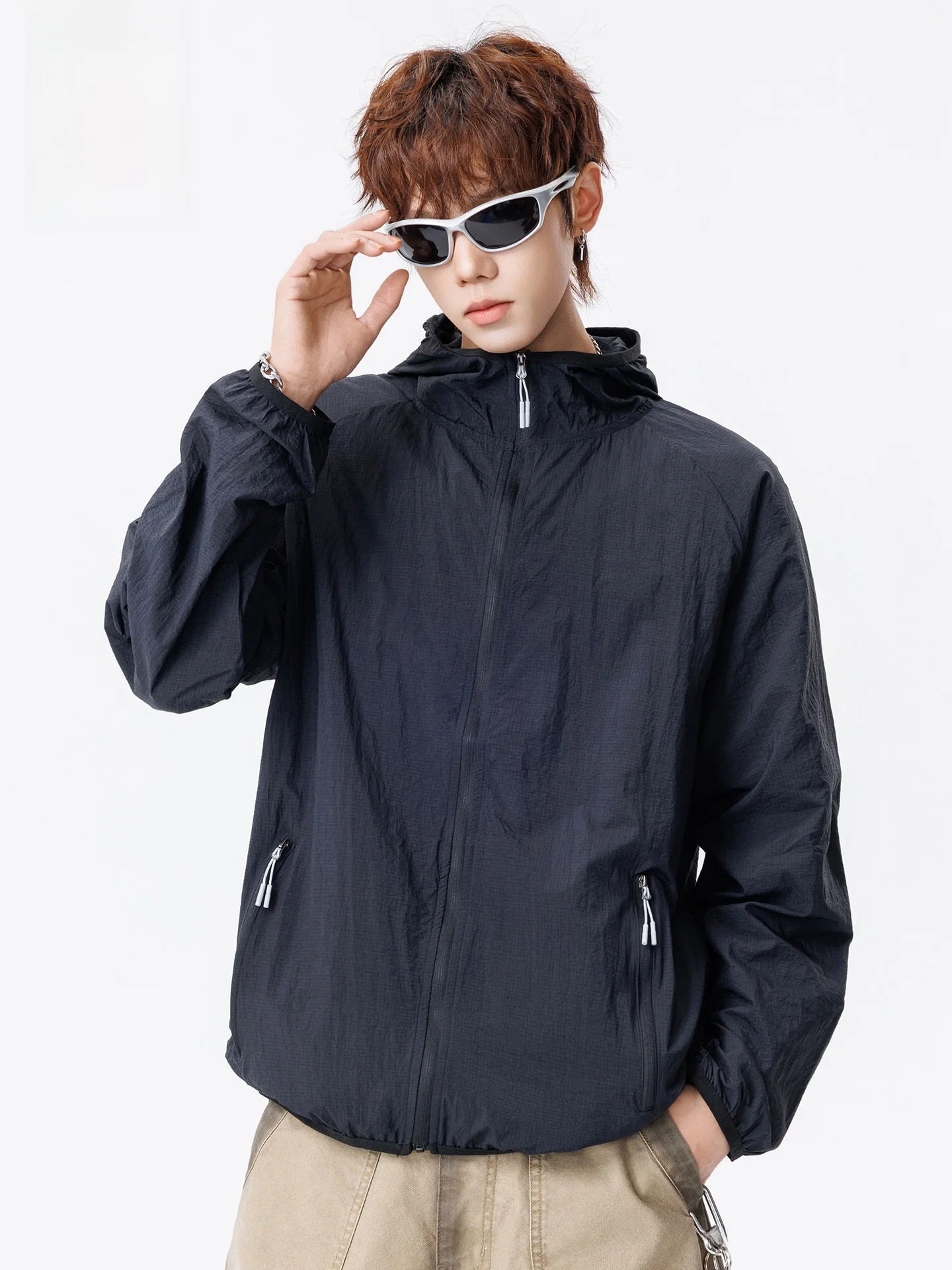 izzue-–-vetement-d'ete-fin-a-sechage-rapide-en-soie-glacee-protection-solaire-pour-homme-coupe-ample-decontracte-pour-la-peche-a-manches-longues-avec-fermeture-eclair-et-capuche