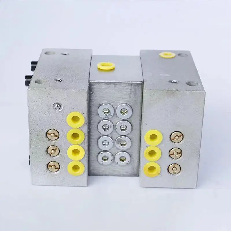 صمام توزيع مضخة البوابة الهيدروليكية Zoomlioon Sanyi Chutian على شكل حرف I 14 فتحة 16 فتحة فاصل الزبدة