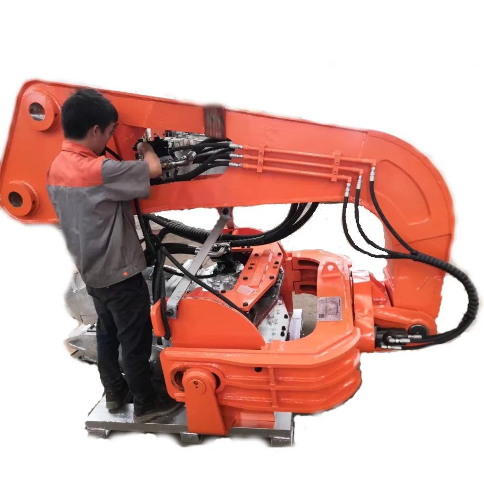 Excavating Machinery Attachment Excavator Skid Steer Backhoe Loader Attachments Hydraulic Earth Auger Drill Post Hole Digger