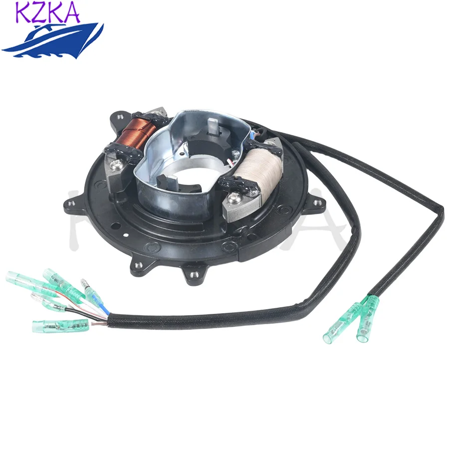 

69P-85560 Charge Lighting Coil Magneto Base Assy For Yamaha 2T 25HP 30HP HIDEA PARSUN SEATAN 69P-85560-00 Boat Engine Parts