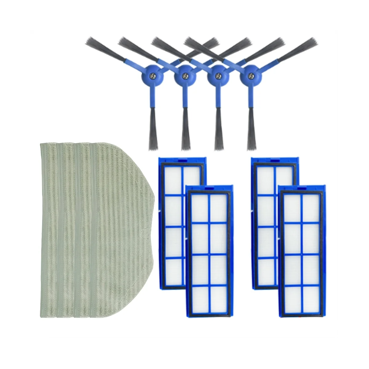 

Боковая щетка, фильтр, швабра, тканевая щетка для чистки, сменные аксессуары для робота-пылесоса Robovac L70-ABLM
