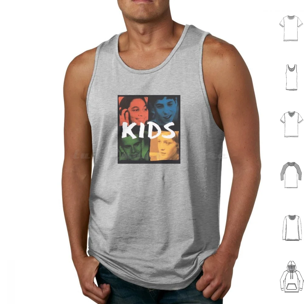 1995 Film Kids Tank Tops Vest Sleeveless Kids 1995 Film Larry Clark New York The Bronx Virgins I Love Them Wake My Brain Up