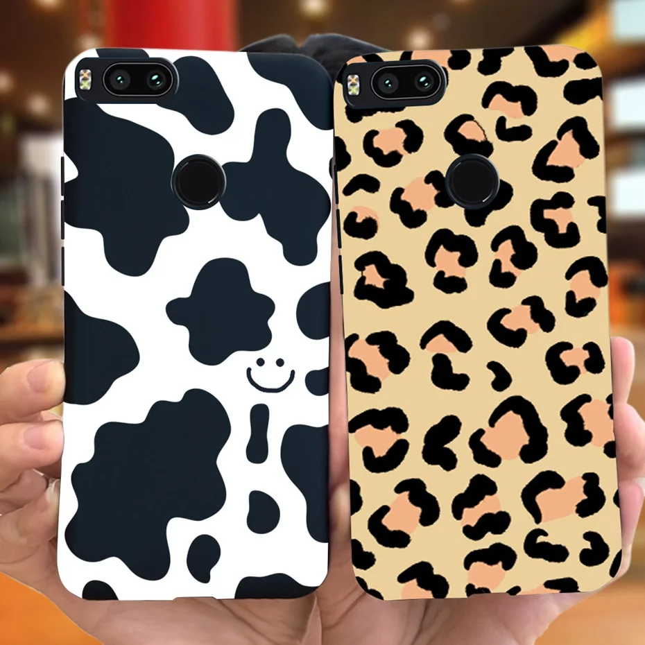 Para Xiaomi Mi A1 (Mi 5X) Funda de teléfono encantador patrón macarrón Funda trasera suave de silicona para Xiaomi MiA1 Fundas Funda Mi5X A 1 parachoques
