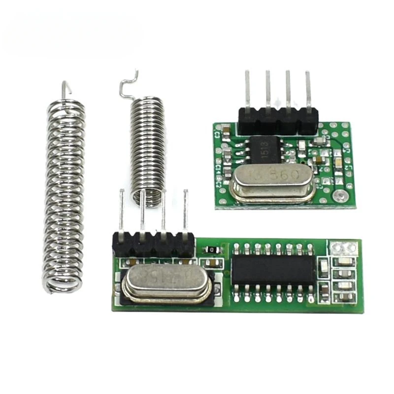 433 Mhz Superheterodyne RF Receiver and Transmitter Module 433Mhz Remote controls For Arduino uno Wireless module Diy Kits