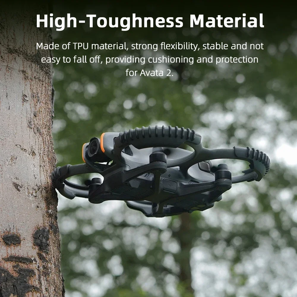 BRDRC Lightweight Propeller Guard Bumper For DJI Avata 2 Drone Propeller Anti-collision Bumper Impact Protector Drone Accessory