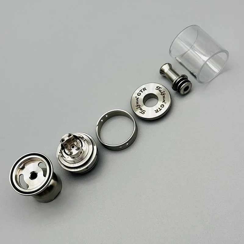vape Taifun GTR RTA MTL 23 مللي متر 4 مللي 316ss + مادة PSU ملف واحد قابل للاستبدال لرذاذ السجائر الإلكترونية rta مقابل dvarw mtl FL RTA