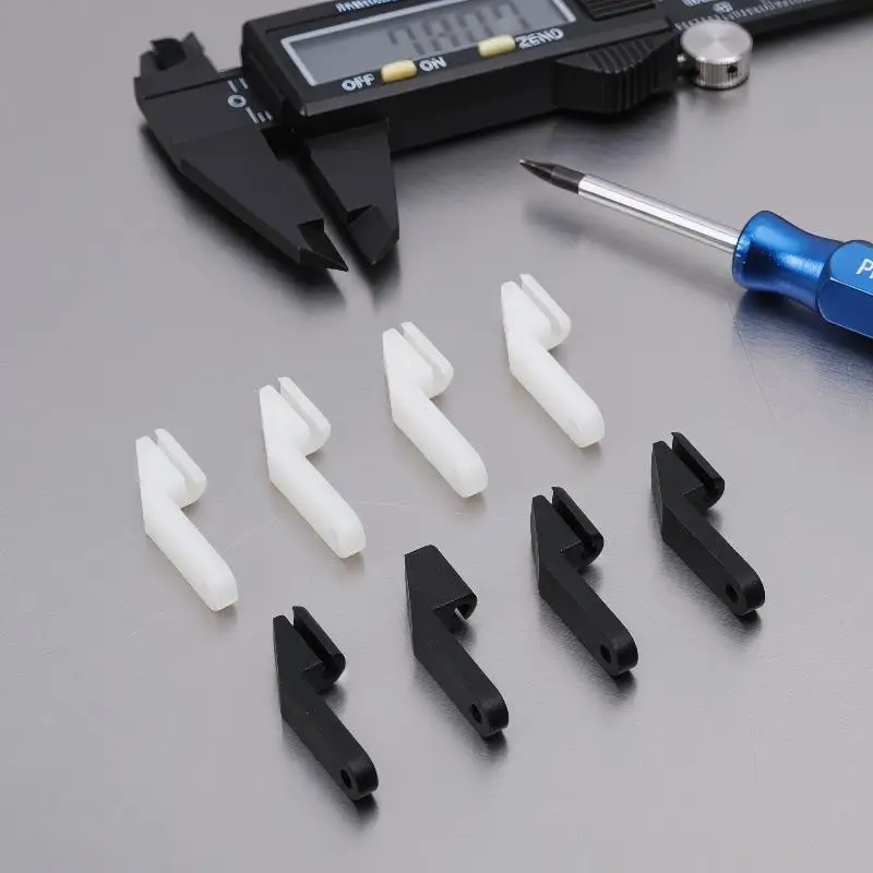 10Pcs 2mm Nylon Control Rod Fixers for RC Airplane Aeromodelling Durable Easy Installation Tools