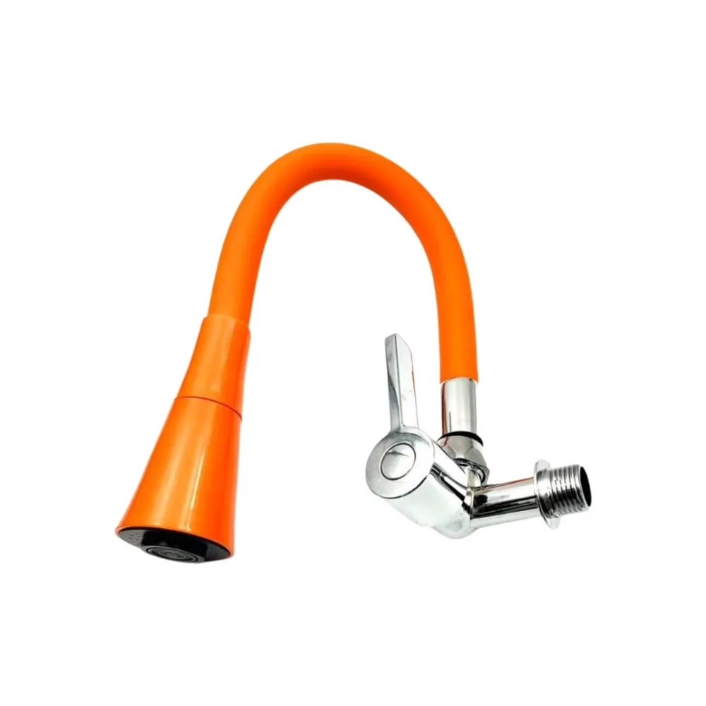 

Смеситель для кухни из цинкового сплава, 2 режима, экономия воды, вращающийся смеситель с изливом, универсальный настенный смеситель для общественного туалета