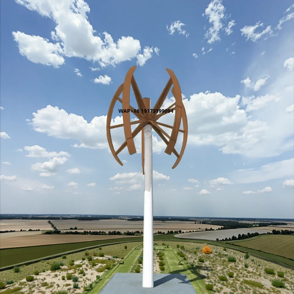 

Wholesale Best Price 3.6m Blade Permanent Magnet 3kw Vertical Axis Wind Turbine 220v 240V 3m 3600 Mm 25 Years 150 R/m CE TUV