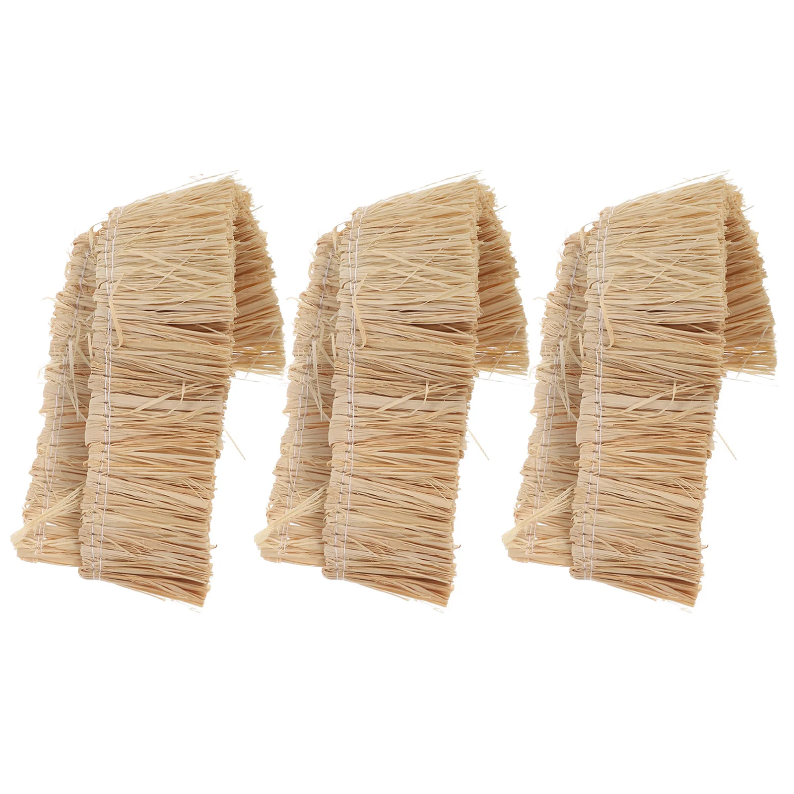 9pcs Miniature Thatch Roof Realistic Artificial Straw Roofing For Diy House Fairy Garden Diorama Craft Scene Mini Grass Hay