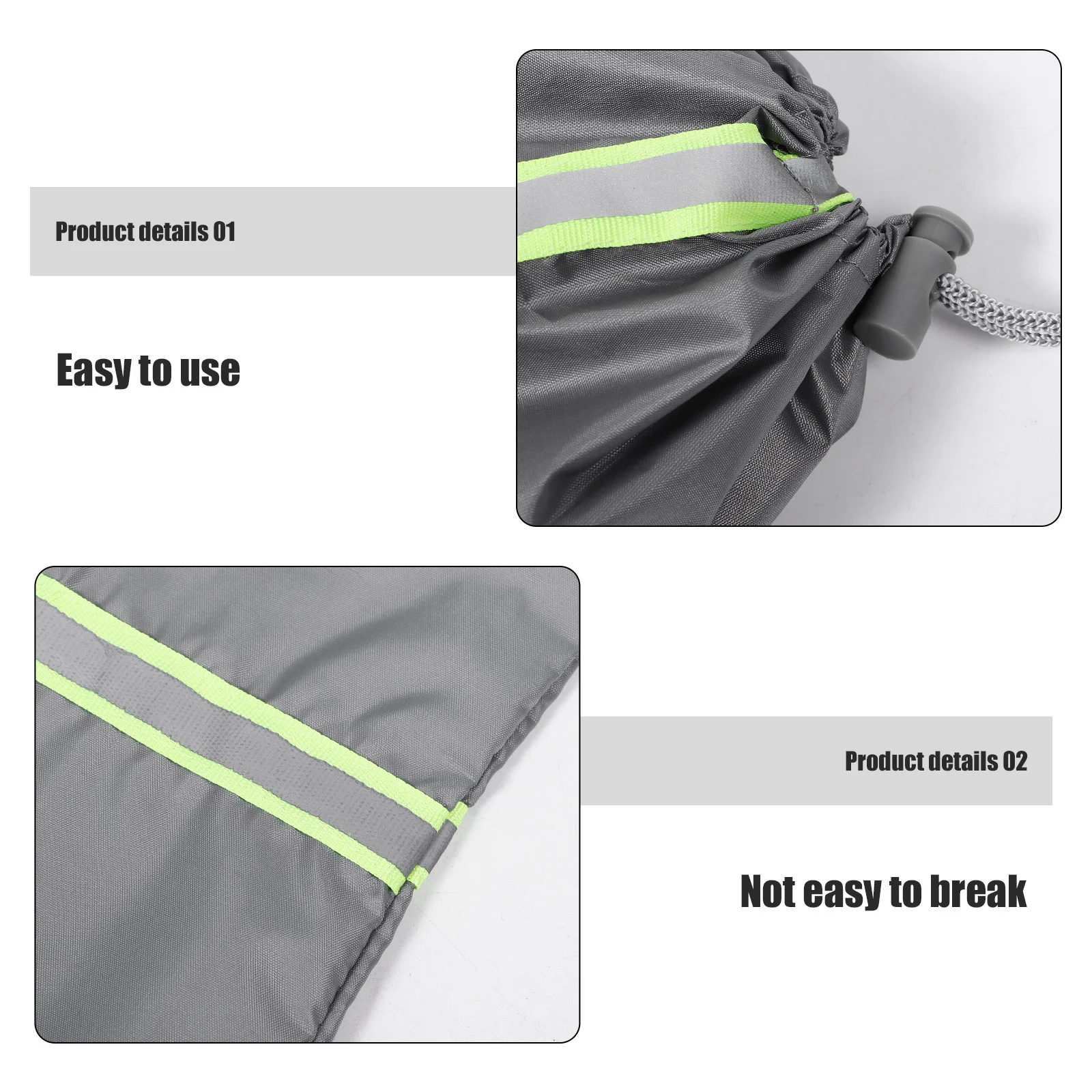 4 قطعة غطاء ممسحة زجاج أمامي الثقيلة مقاوم للماء الثلوج الجليد حماية العالمي اكسسوارات السيارات الشتوية الغبار برهان حنفية في الهواء الطلق #6