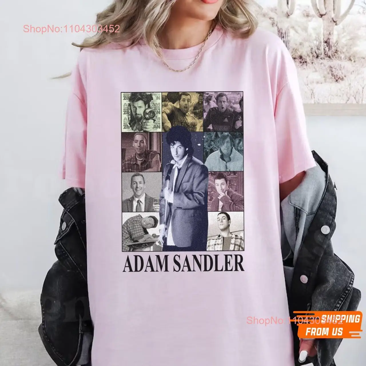 Adam Sandler The Eras Tour T Shirt In My Era SweaT Fan Merch s Comedian  long or short sleeves