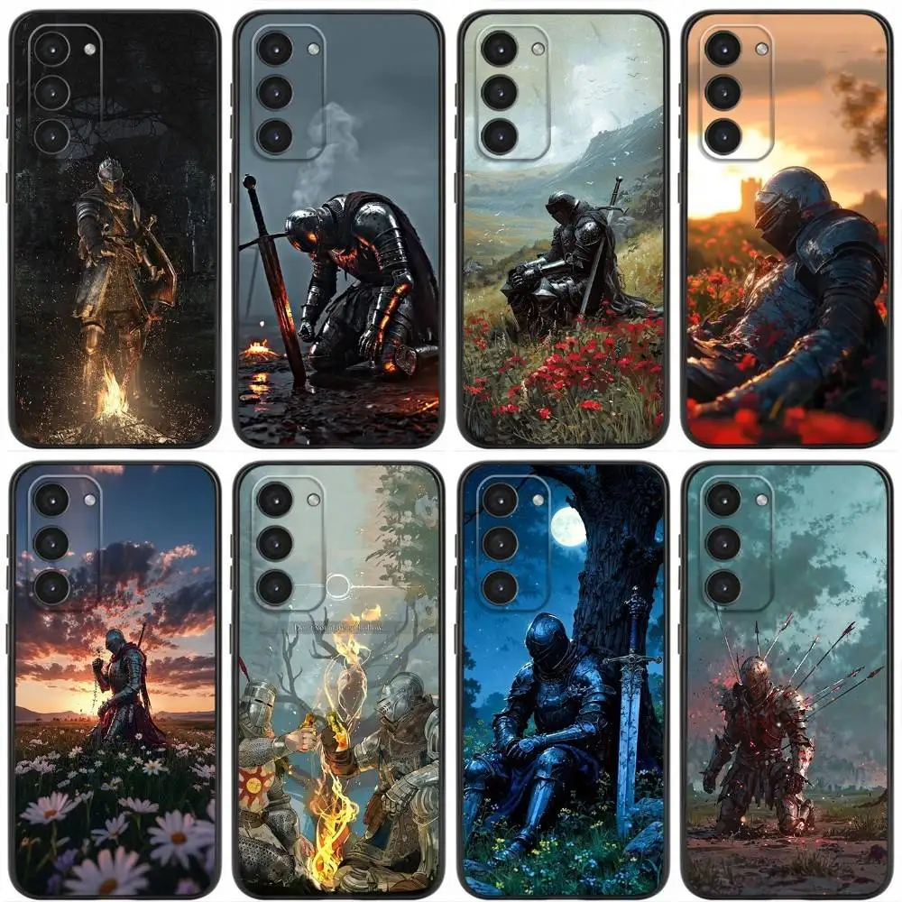 

Game D-Dark Souls Phone Case For Samsung Galaxy A20,21s,22,31,32,52,53,72,73,80,91 Soft Liquid Silicone Black Cover
