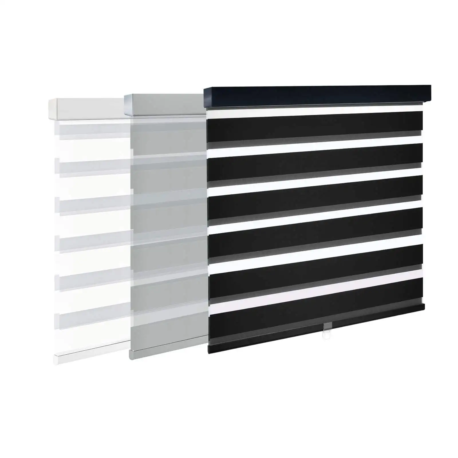Modern Zebra Blinds for Modern Homes. No-drill install, sleek look. Control light & privacy with style. Easy to use!