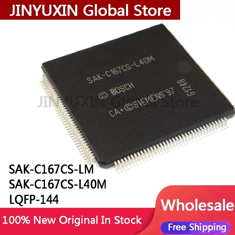 1Piece SAK C167CS LM L40M SAK-C167CS SAK-C167CS-LM SAK-C167CS-L40M LQFP-144 IC In Stock Wholesale