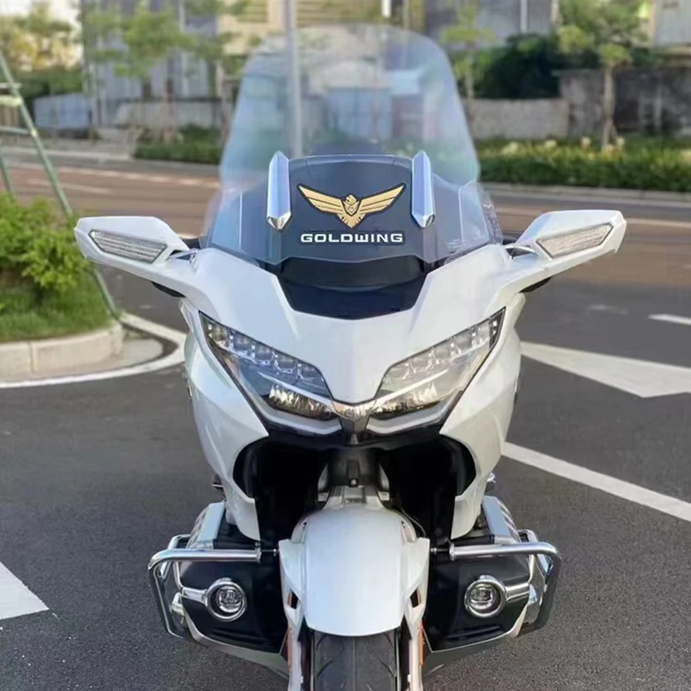 

Для HONDA Golden Wing GL1800 F6B резиновый материал коробка для хранения наклейки и наклейки на хвостовую коробку наклейка на голову мотоцикла