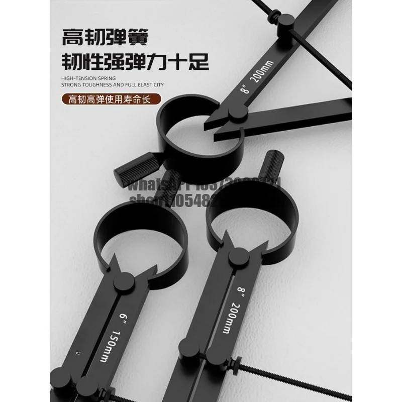 Industrial grade compass large iron scribe woodworking pliers special artifact adjustable