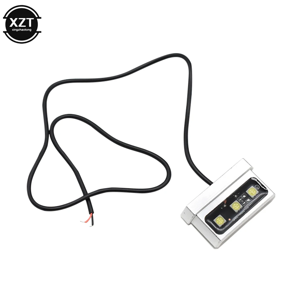 

Motorfiets Aluminium Lamp Frame Decoratieve Lamp Voor Universele Kleine Aap Eectric License Plate Holde Alloy Small Tail Fender