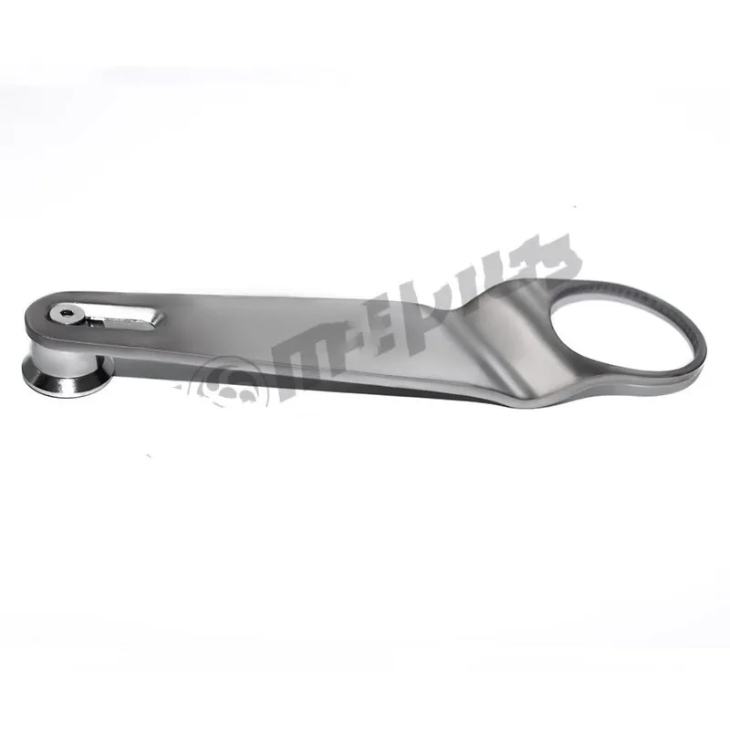 Folding bicycle chain hook for brompton chain to prevent falling off full titanium