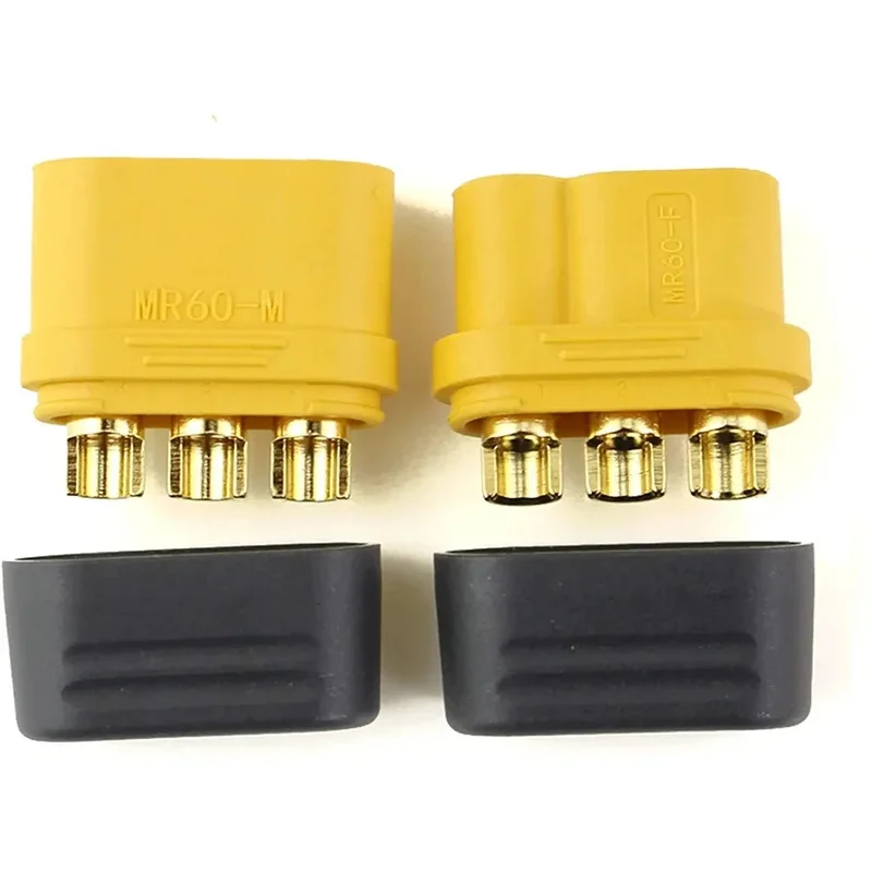 5 Paar Amass MR60 Stecker Buchse Stecker 3,5 Rundstecker für RC Modell Motor ESC Anschluss
