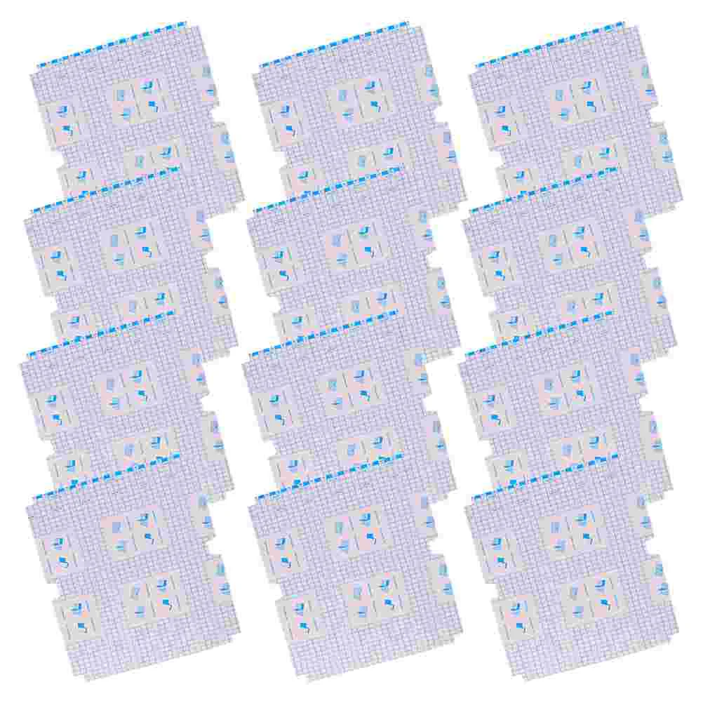 16 Pcs Self-adhesive Waterproof Book Cover Covers for Paperbacks Protective Films 47X34CM Students Textbook