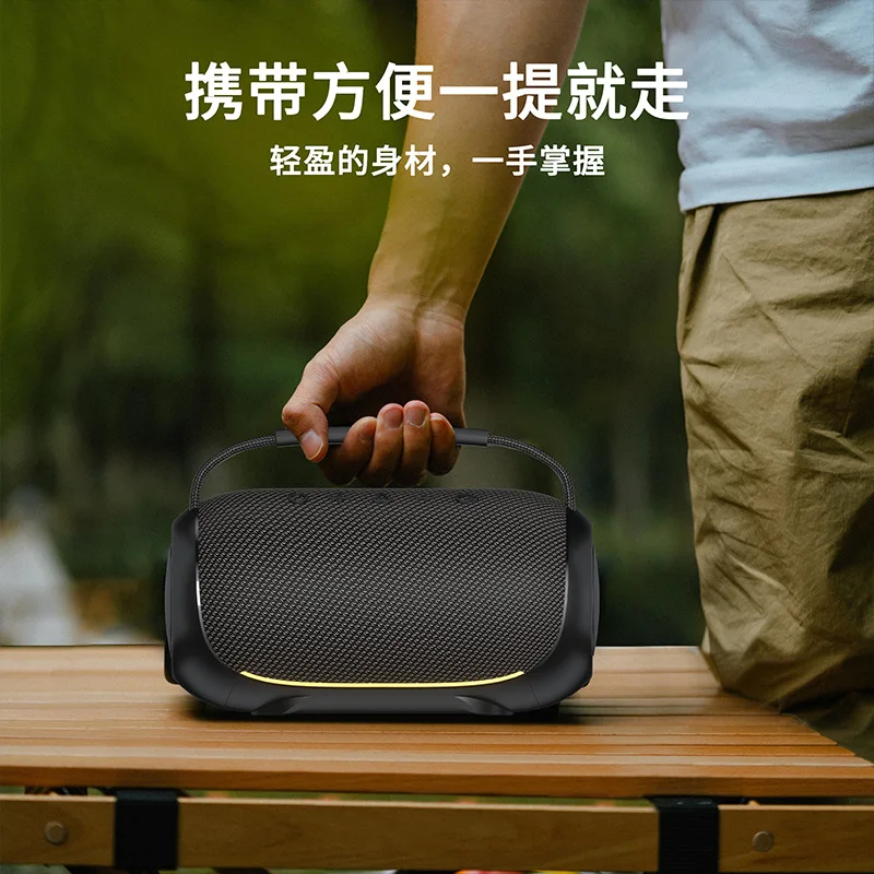 

2025 hot sale RGB Wireless Bluetooth Speaker Portable High Power Portable Outdoor Desktop 40W Audio High-end Subwoofer New