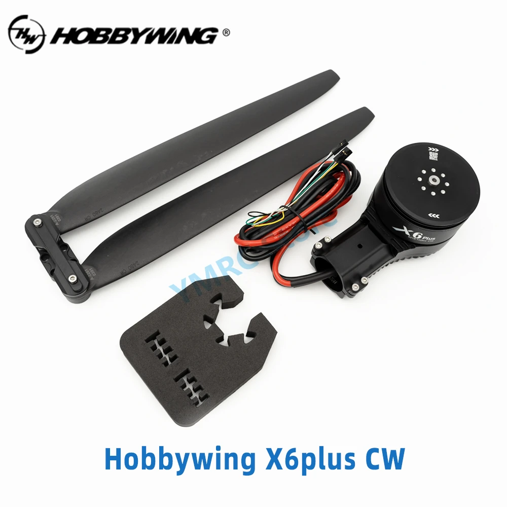 HobbyWing XRotor X6 Plus System zasilania 12S-14S FOC Combo ESC 6218 Motor 2480 śmigła do ładowania poniżej 10L dron UAV