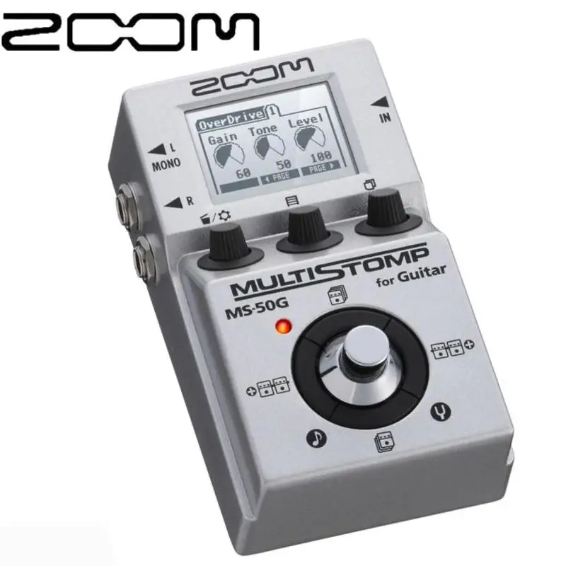 Top! Original ZOOM MS-50G - MultiStomp Multi Guitar Effect Pedal MS50G New F/S with Tracking