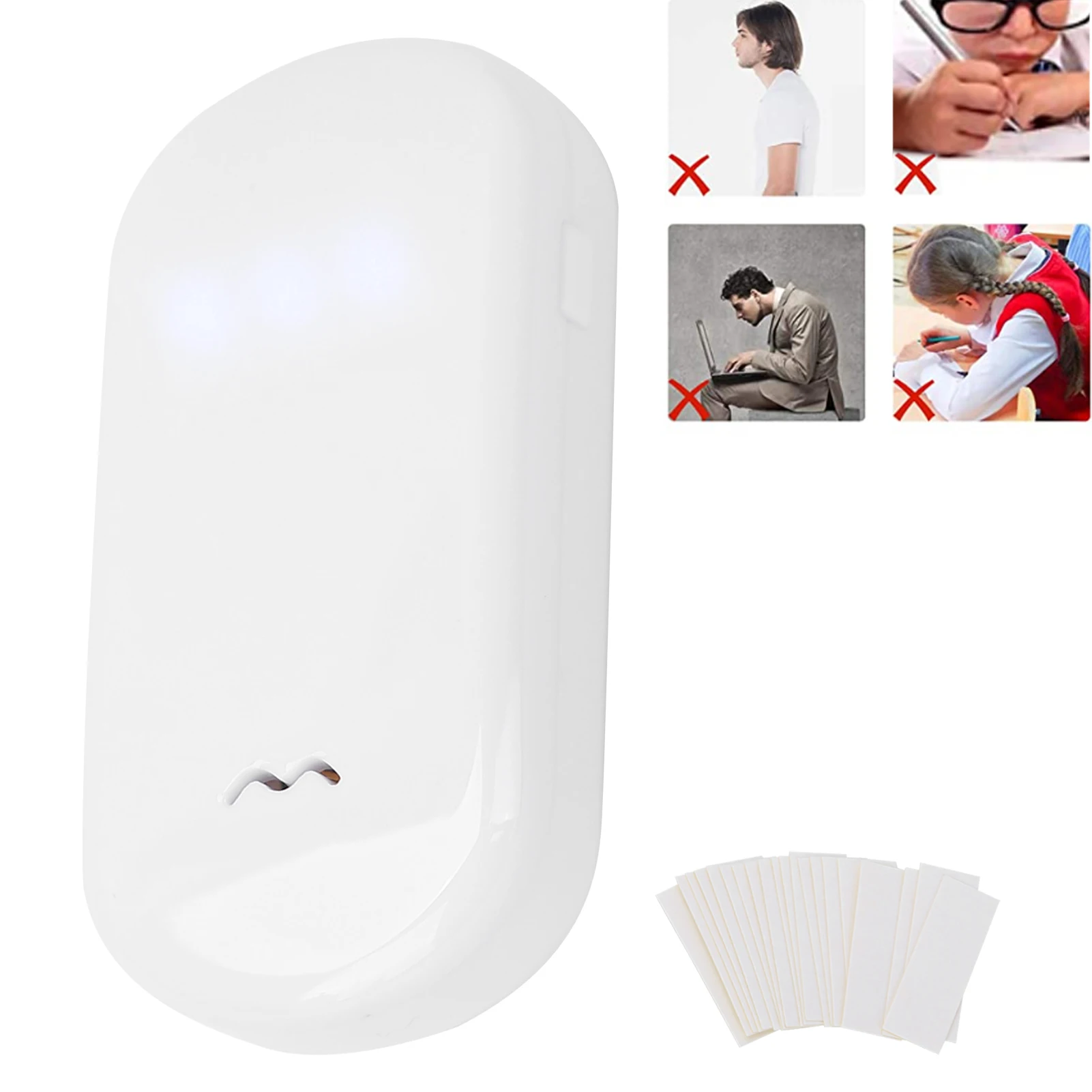 3 Levels Intelligent Posture Reminder Smart Universal Sensor Posture Corrector Vibration Reminders Sensor Children Adults Unisex