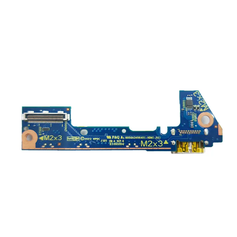 HDMI Port & Power Switch Sub Board Compatible with for HP 24-CS, 24-CS0074, Part Number: 6050A3496401