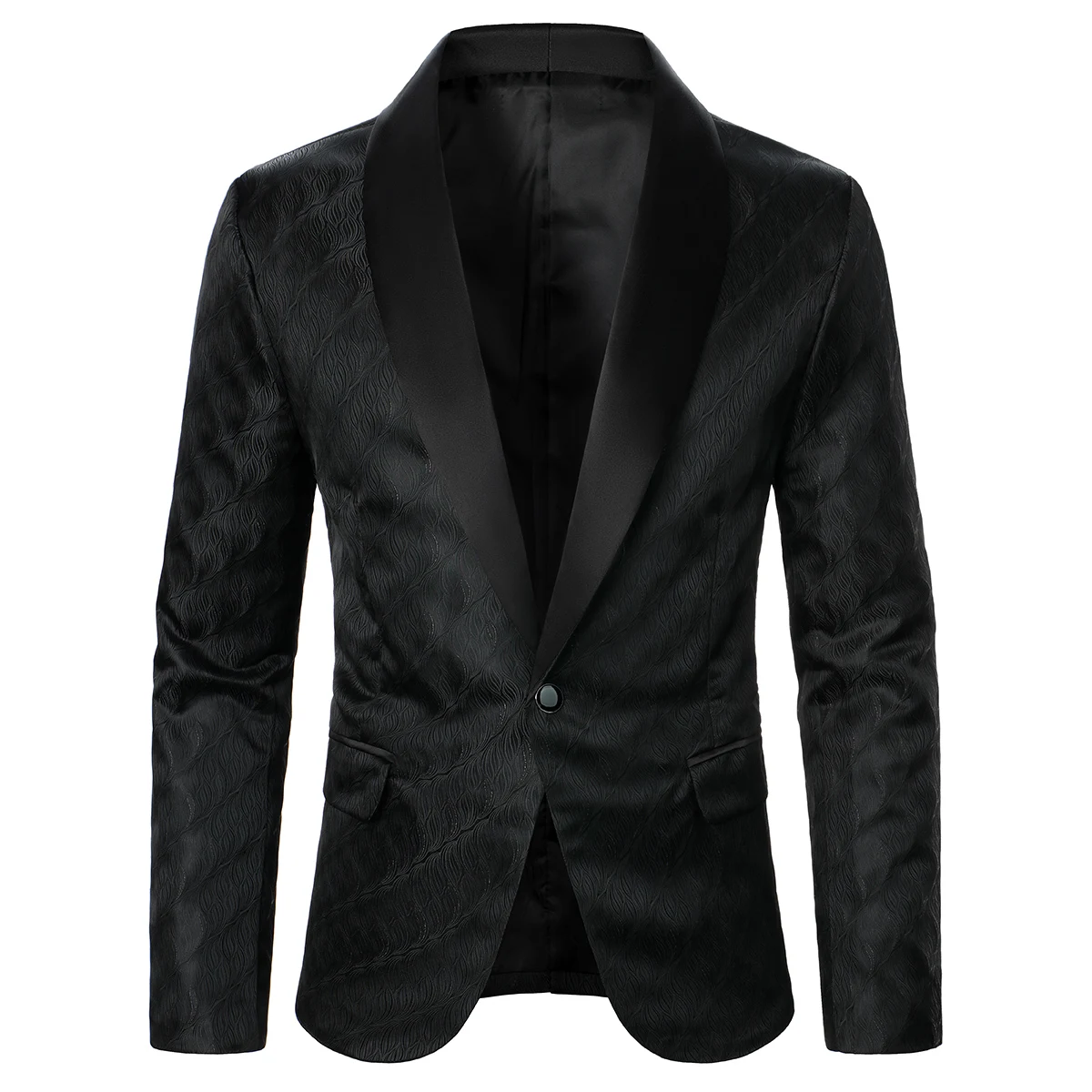 Men's Coat Luxury Textured Fabric Business Casualstyle Fashion Men's Suit Banquet Wedding Stage Street Performance Men's Blazer