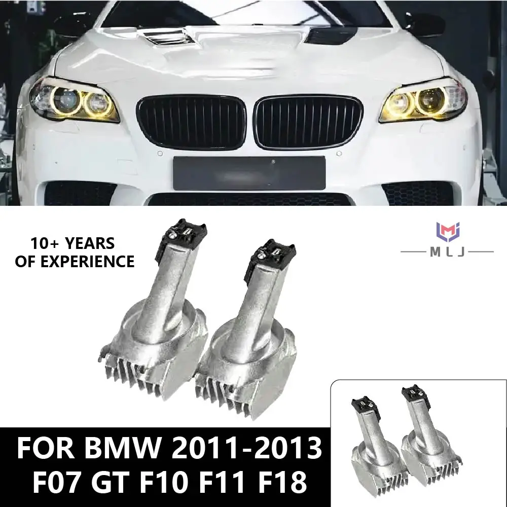 

Yellow Running Light For BMW 5 series 2011-2013 F07 GT F10 F11 F18 Xenon Car Headlight Non RGB DRL Modules 63127262731
