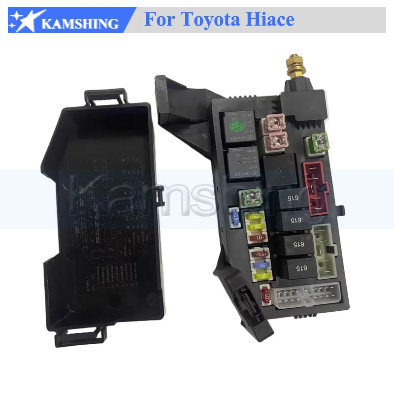Kamshing Battery Fuse Box For Toyota Hiace Fuse Box Cover Lid Cap Decoration Shell Fuse Box Upper Cover 82000-A9001