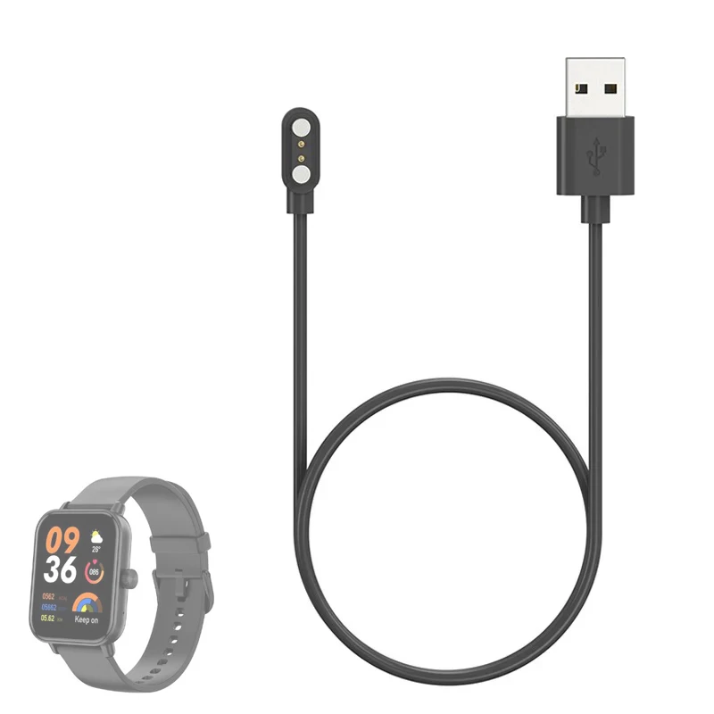 Smartwatch Dock Charger Adapter USB Charging Cable Power Charge Wire For Colmi P81 Sport Smart Watch Accessories